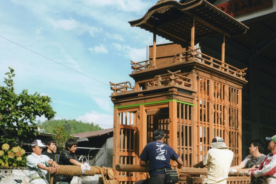 大湫宿 タイムスリップスポット 山車・御輿 大湫町コミュニティ推進協議会