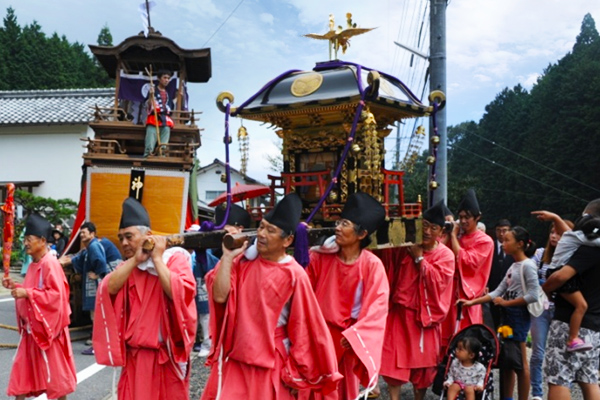 大湫宿 タイムスリップスポット 山車・御輿 大湫町コミュニティ推進協議会