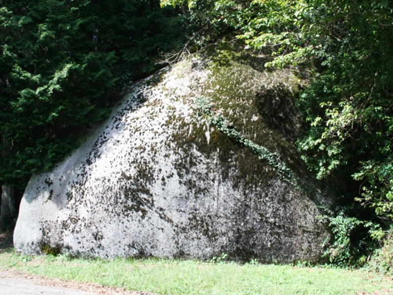 大湫宿 パワースポット 二つ岩 大湫町コミュニティ推進協議会